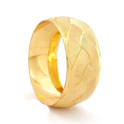 Altın Kaplama Örgü Model 3 cm İmitasyon Bilezik