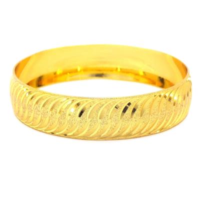 Altın Kaplama Rüzgar Model 1.5 cm Bilezik BLZ-3026