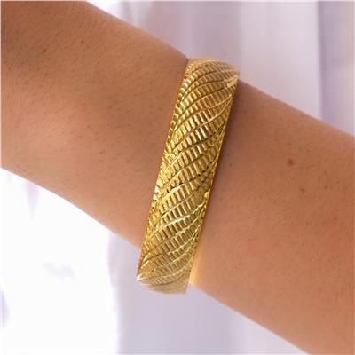 Altın Kaplama Rüzgar Model İmitasyon Bilezik-BLZ-3108