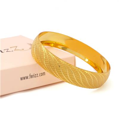 Altın Kaplama Rüzgar Model İmitasyon Bilezik-BLZ-3108