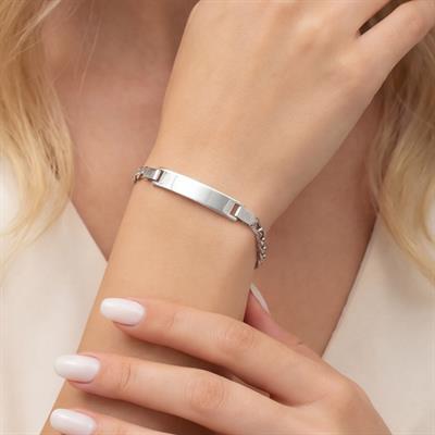 Bebek Bileklik Çelik İsim Yazılabilir BLK-635