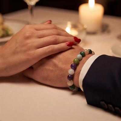 Çakra Doğal Taş Erkek  Bileklik EBLK-486