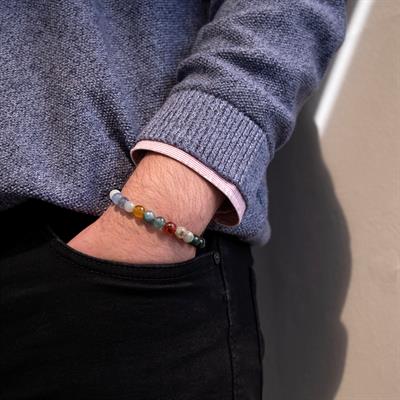 Çakra Doğal Taş Erkek  Bileklik EBLK-486