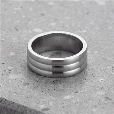 Çelik Alyans Yüzük Bombeli YZK-303