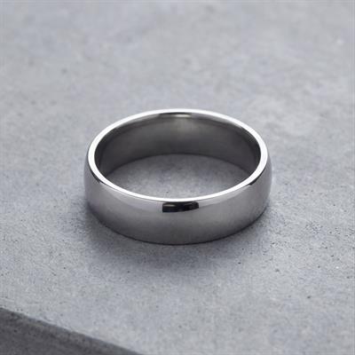 Çelik Alyans Yüzük Düz Model YZK-414