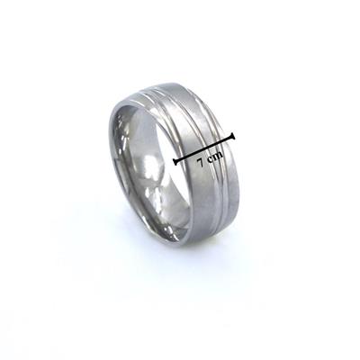 Çelik Alyans Yüzük YZK-286