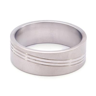 Çelik Alyans Yüzük YZK-309