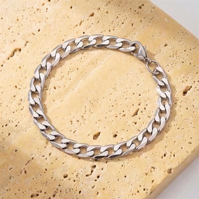 Çelik Bileklik Erkek Figaro Model-EBLK-524