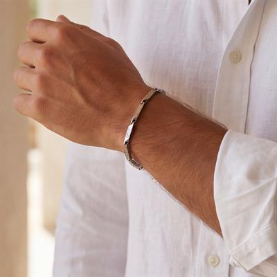 Çelik Bileklik Erkek Köşeli Model-EBLK-515