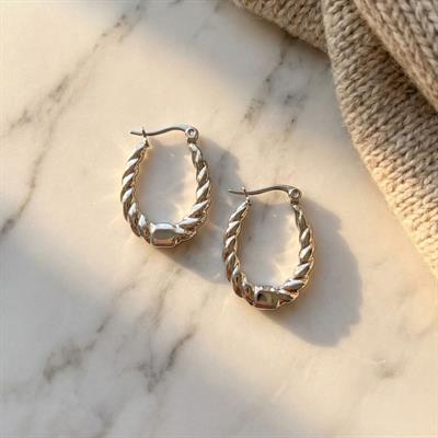 Çelik Halka Küpe Burgu Model UNK-817