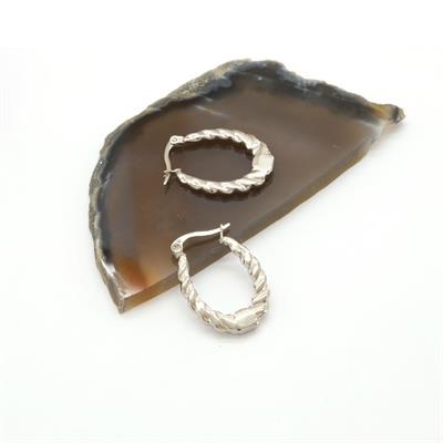 Çelik Halka Küpe Burgu Model UNK-817