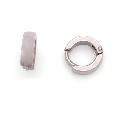 Çelik Halka Küpe Klasik Halka Model UNK-696