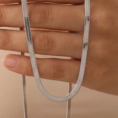 Çelik İtalyan Zincir 316L 4 MM Kalınlık ZN-217