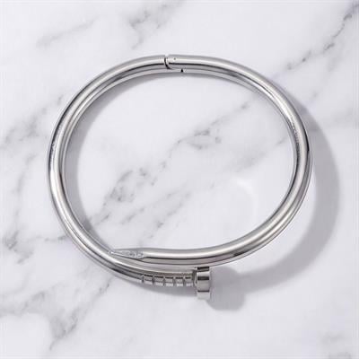 Çelik Kelepçe Bileklik Çivi Model Unisex BLZ-376