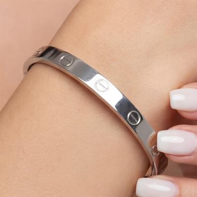 Çelik Kelepçe Bileklik Love Model BLZ-289