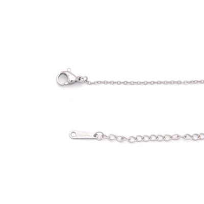 Çelik Kolye - Haç Kolye - Paslanmaz Çelik Kadın Kolye KLY-629