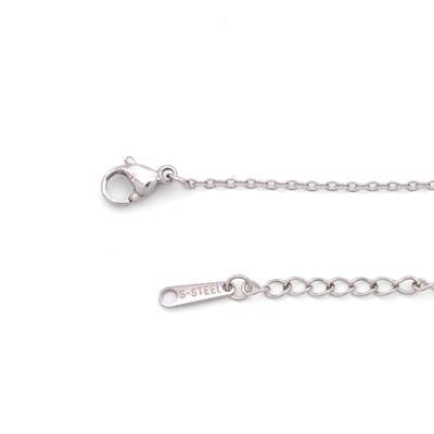 Çelik Kolye - Kelebek Kolye - Paslanmaz Çelik Kadın Kolye KLY-632