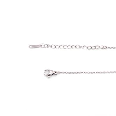 Çelik Kolye - Yuvarlak Kolye - Paslanmaz Çelik Kadın Kolye KLY-599