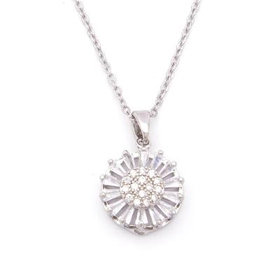 Çelik Kolye - Yuvarlak Kolye - Paslanmaz Çelik Kadın Kolye KLY-599