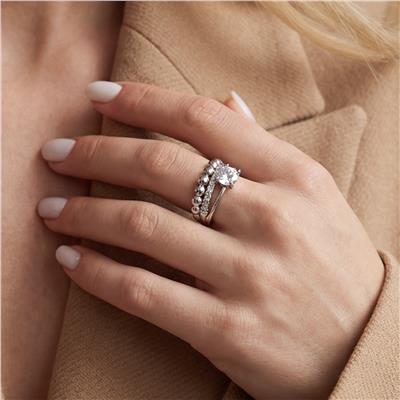 Çelik Tektaş Yüzük Kadın YZK-258