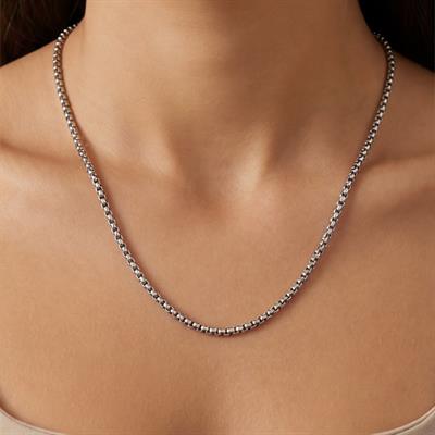 Çelik Zincir 316L Geçişli Silindir Model 1.5 MM ZN-201