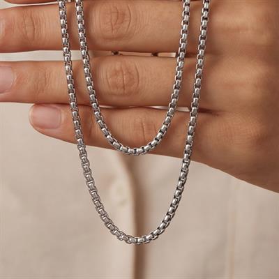 Çelik Zincir 316L Geçişli Silindir Model 1.5 MM ZN-201