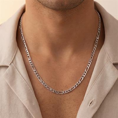 Çelik Zincir 316L İnce Figaro Model 2 MM ZN-236