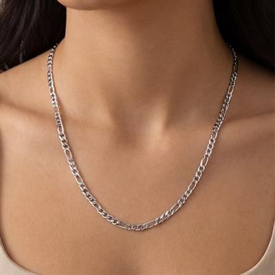 Çelik Zincir 316L İnce Figaro Model 2 MM ZN-236