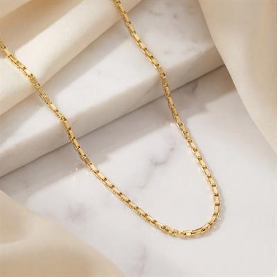 Çelik Zincir Altın Kaplama Unisex Model ZN-308