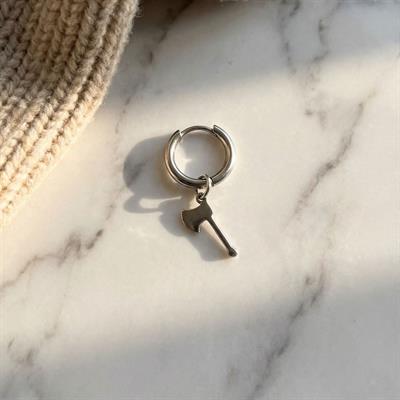 Erkek Çelik Küpe Balta Model UNK-484