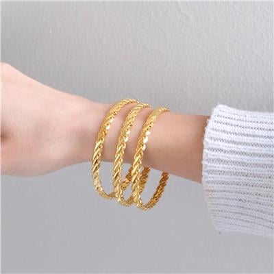 İmitasyon Adana Burması 3lü Model (İçi Düz) 5 mm - 3 Adet 