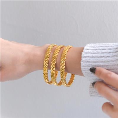 İmitasyon Burma Bilezik 3lü Model 8.5mm - 3 Adet 