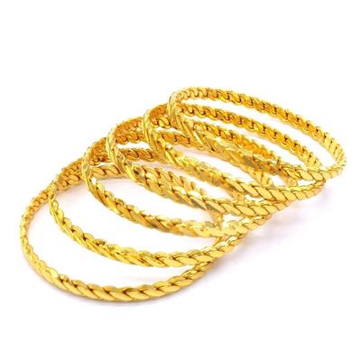 İmitasyon Burma Bilezik 3lü Model (İçi Düz) 5 mm - 6 Adet 