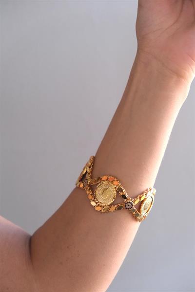 İmitasyon Çeyrekli Bileklik Arpa Çerçeve 3 Çeyrekli Model BLK-1046