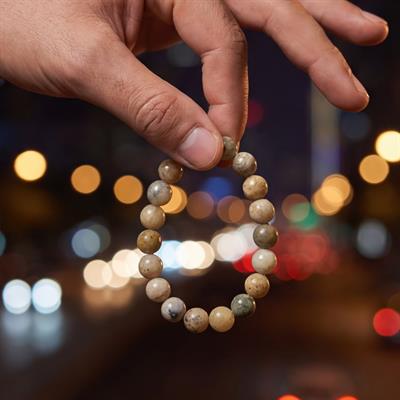 Labradorit Doğal Taş Erkek Bileklik EBLK-491