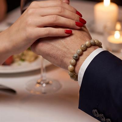 Labradorit Doğal Taş Erkek Bileklik EBLK-491