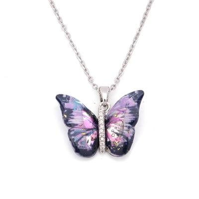 Paslanmaz Çelik Kadın Kolye - Kelebek Kolye KLY-635