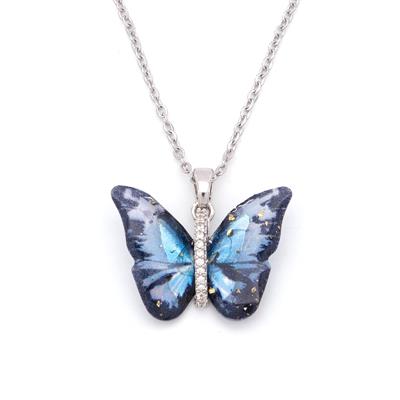 Paslanmaz Çelik Kadın Kolye - Kelebek Kolye KLY-619