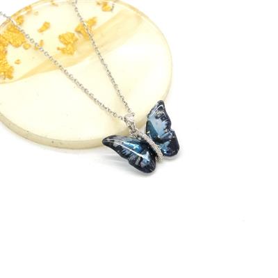 Paslanmaz Çelik Kadın Kolye - Kelebek Kolye KLY-619