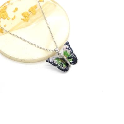 Paslanmaz Çelik Kadın Kolye - Kelebek Kolye KLY-634