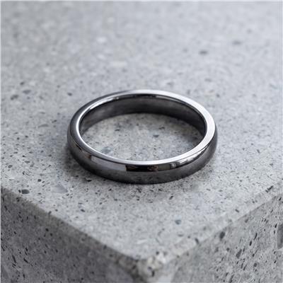 Siyah Çelik Yüzük Alyans YZK-216