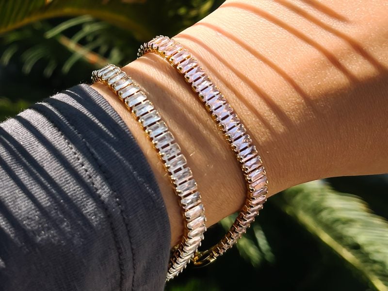 Samanyolu gold-plated bracelets