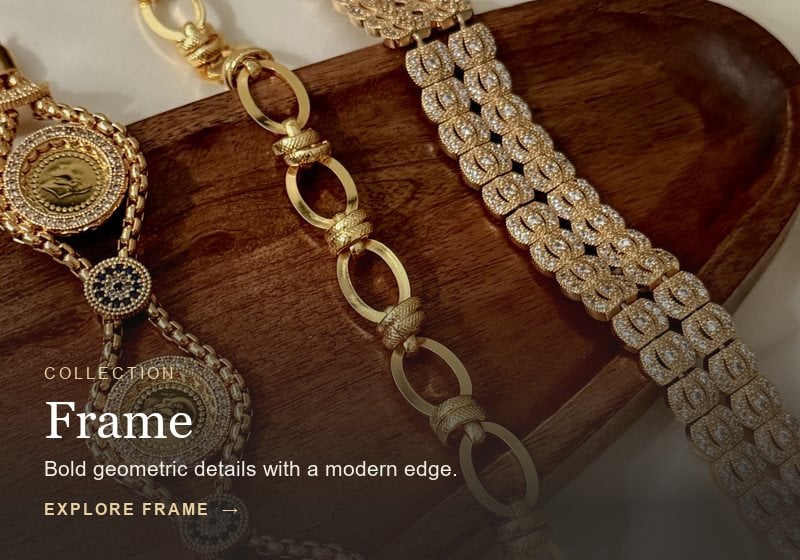 Frame collection - bold geometric details. Explore Frame