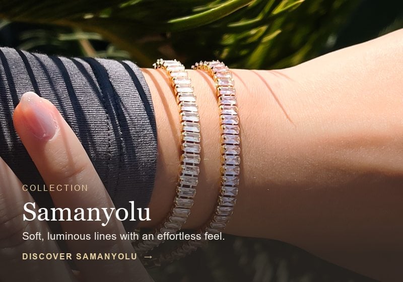 Samanyolu collection - soft, luminous lines. Discover Samanyolu
