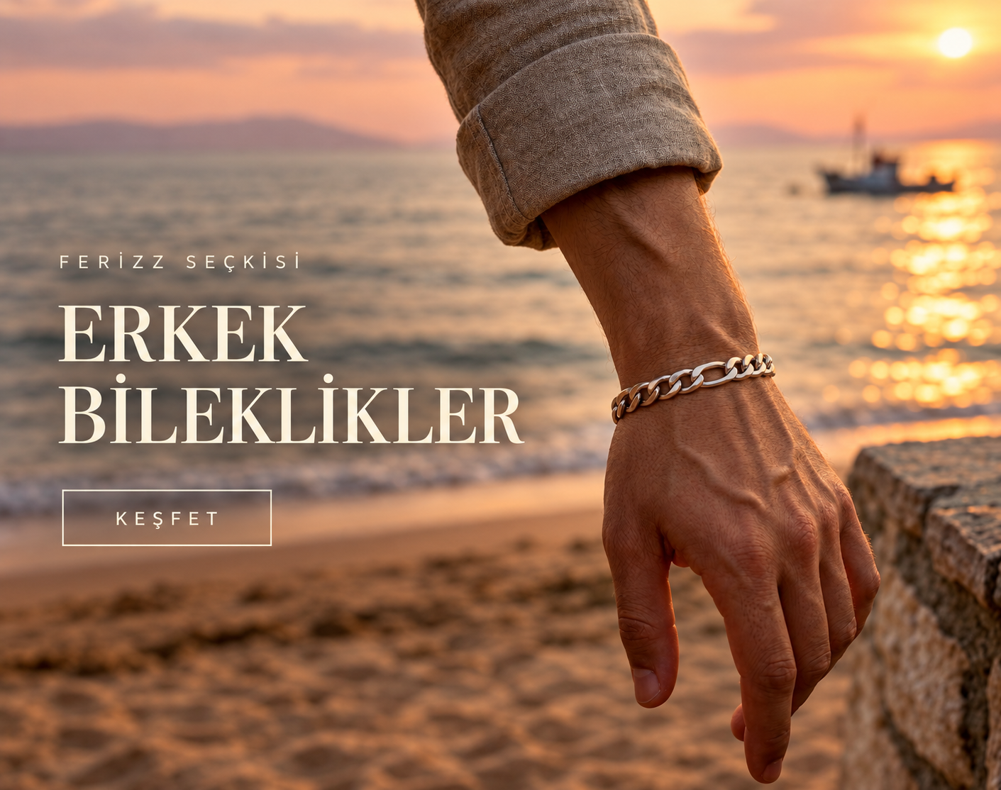 Erkek bileklikler