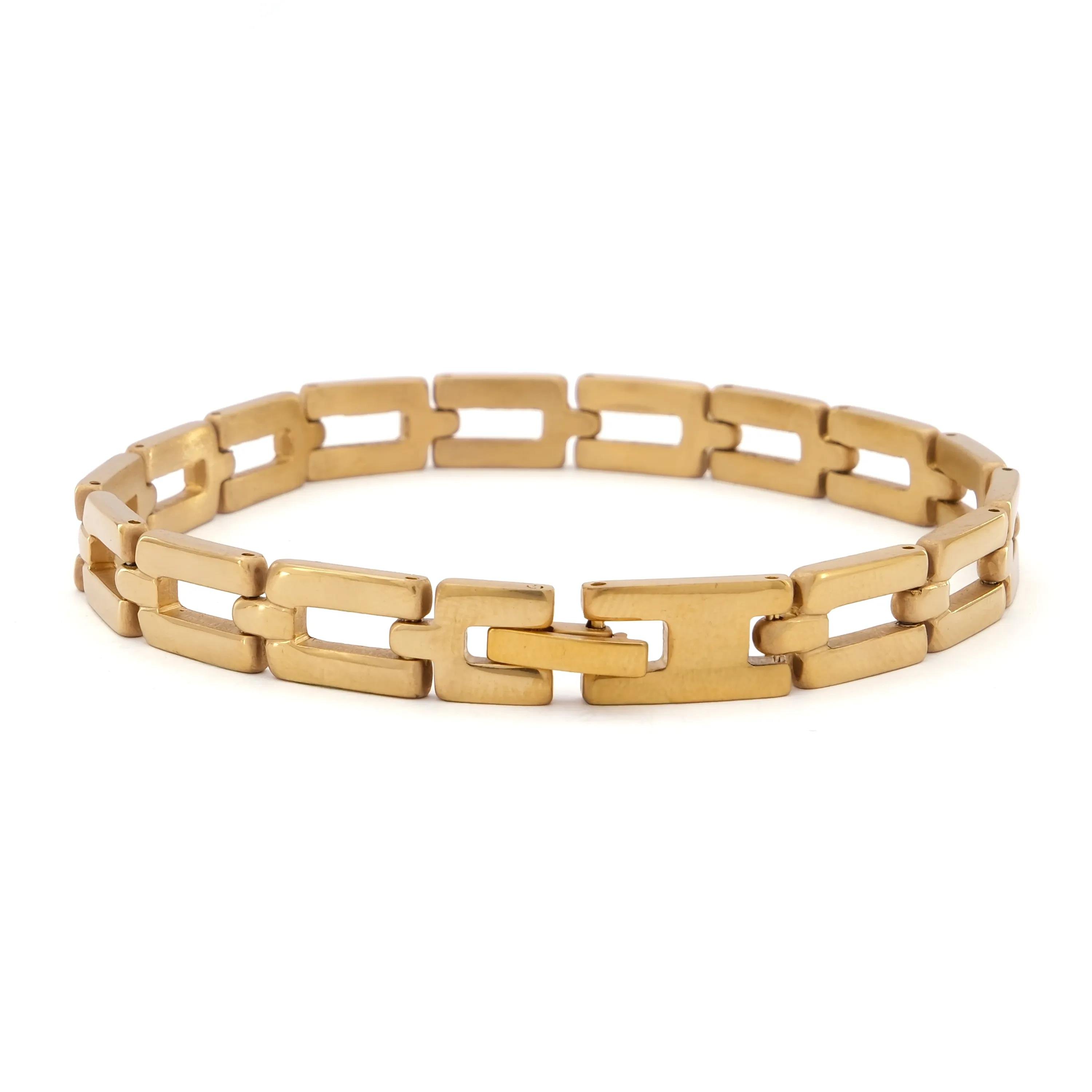 Altın Kaplama Erkek Bileklik EBLK-348