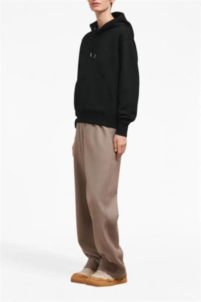 AMI Paris Ami de Coeur made from cotton Hoodie Black-Black