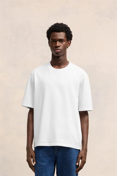 Amı Parıs  Oversized T-shirt Ami De Coeur with logo White