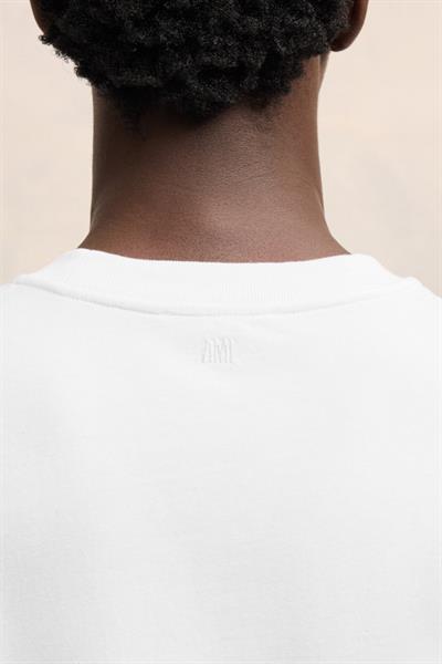 Amı Parıs  Oversized T-shirt Ami De Coeur with logo White