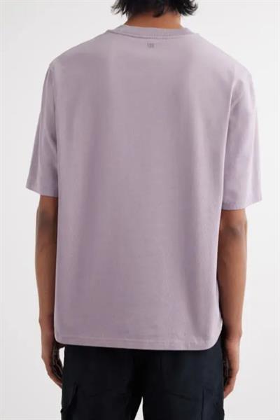Amı Parıs  Oversized T-shirt Ami De Coeur with logo Purple